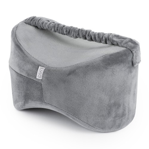 Livivo leg pillow - grey, memory